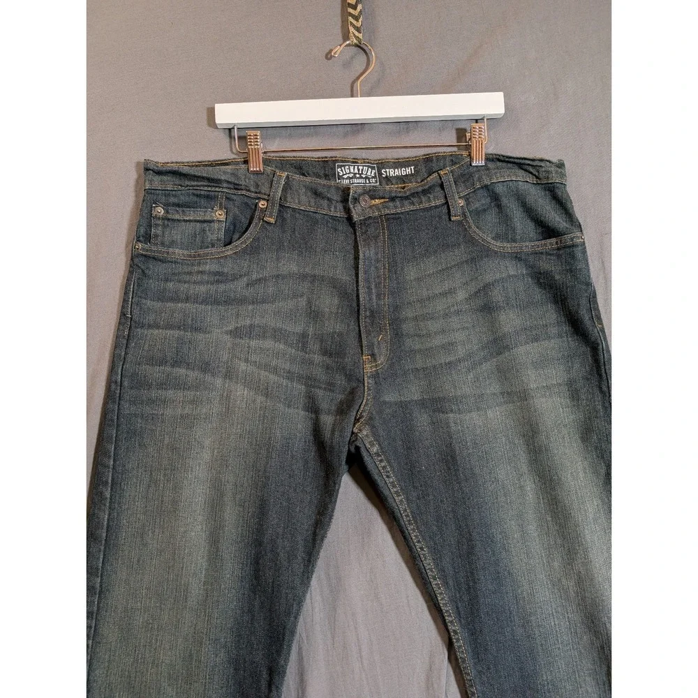 Levi‎ Strauss Mens Straight Jeans Mens Denim 40x30 Baggy